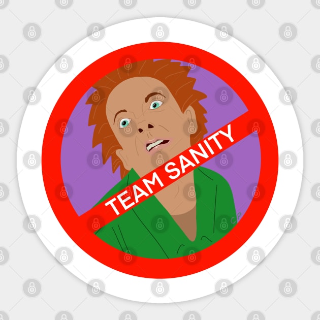 Team Sanity - HDTGM Sticker by Charissa013